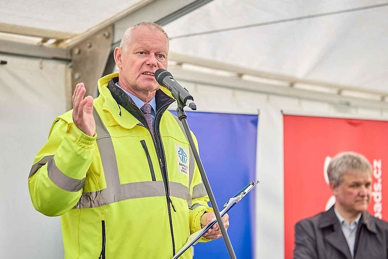 Zahájení stavby dálnice D11 Jaroměř - Trutnov.