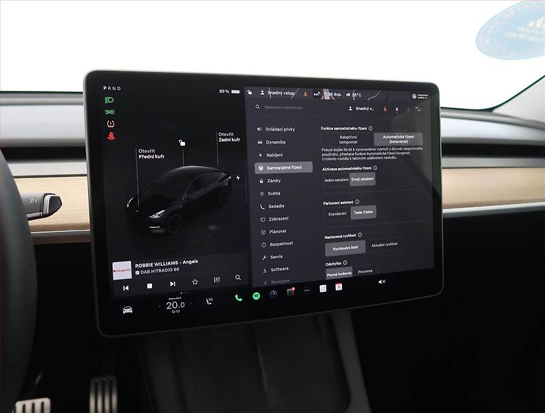 Tesla Model Y (2022) Long Range AWD 79kWh, SoH 91% - fotka 22 z 33