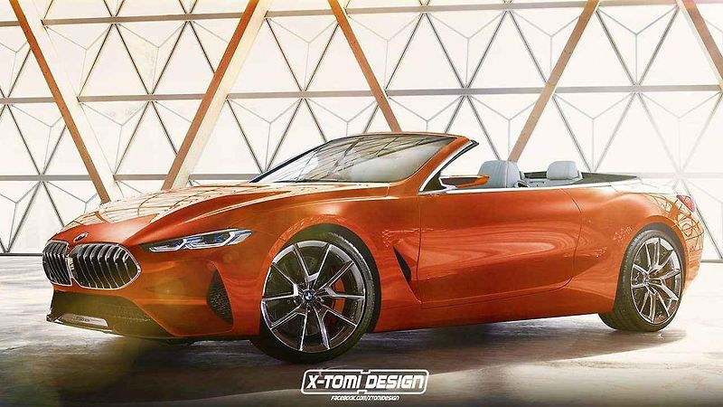 Neoficiální ilustrace konceptu BMW řady 8 s praktickou karoserií shooting brake.