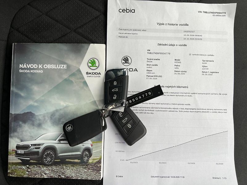 Škoda Kodiaq (2022) 2.0TDI 110kW DSG Sportline! ČR - fotka 24 z 48