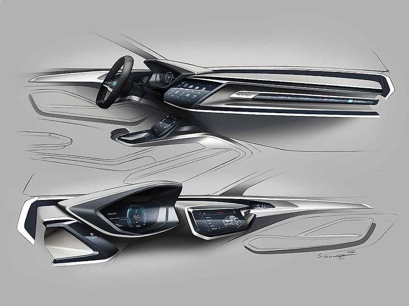 Koncept Audi e-tron Sportback.