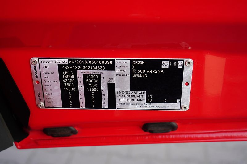 Scania (2022) R 500 / EURO 6 / ACC / RETARDE - fotka 11 z 51