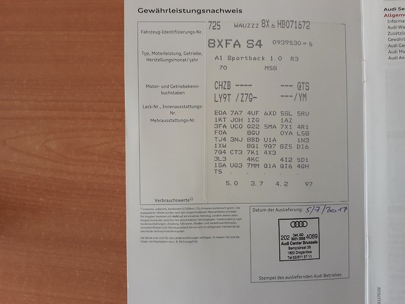 Audi A1 (2017) 1.0 12V TFSi Sportback - fotka 31 z 36