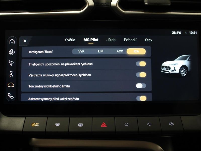 MG ZS 1,5 Hybrid+ Exclusive 32tkm.ČR - fotka 16 z 27