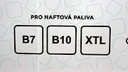 Označení pro jednotlivé typy nafty