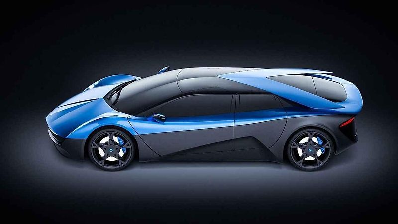 Švýcarský elektromobil Elextra.