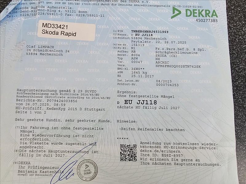 Škoda Rapid 1,0 TSi Drive NAVI ALU - fotka 39 z 39