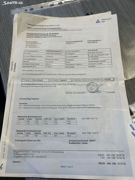 Škoda Octavia (2015) RS 2.0 TDi 135 KW - fotka 26 z 27
