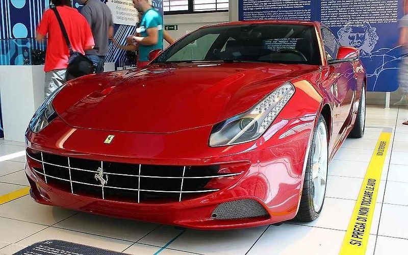 Muzeum automobilky Ferrari.