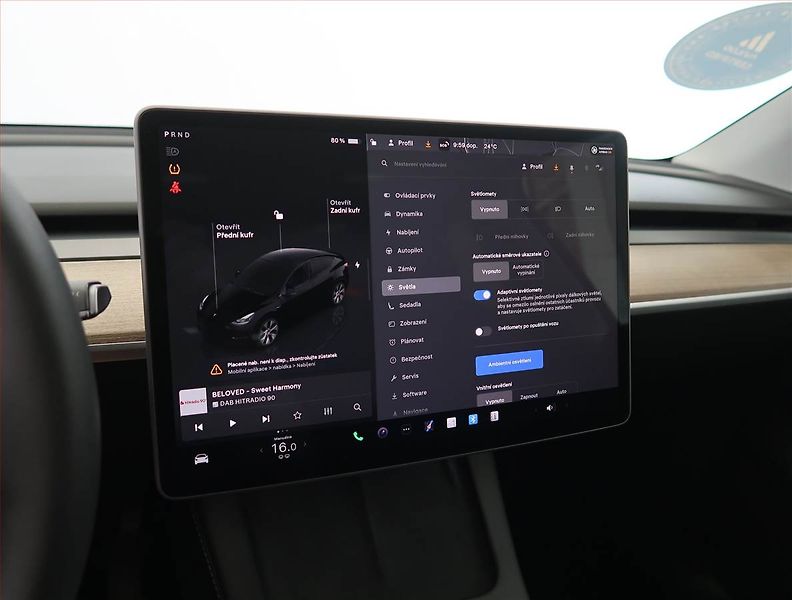 Tesla Model Y (2023) Long Range AWD 79kWh, SoH 93% - fotka 24 z 33