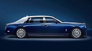 Přepážka je určena pro Rolls-Royce Phantom s prodlouženým rozvorem