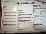Menu Motorestu Býšť.