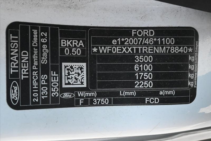 Ford Transit 2,0 TDCI 96kW L4H3 Trend Záruk - fotka 12 z 27