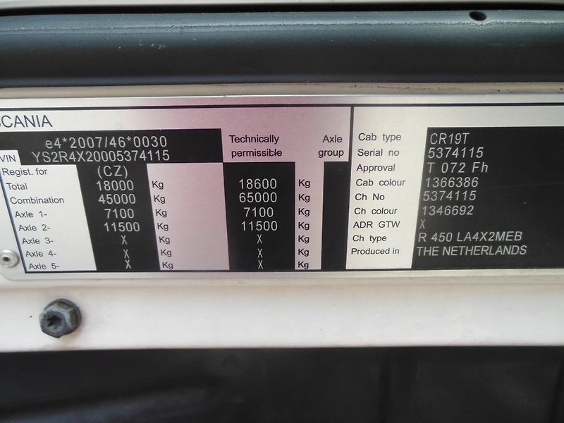 Scania R450 LowDeck, Retarder - fotka 21 z 22