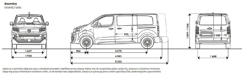 Opel Vivaro (2026) Van L2  2.2 CDTi 150k MT6 Long - fotka 16 z 16