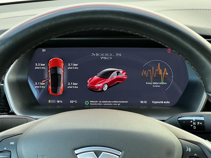 Tesla Model S 75D 386kW MCU2 SOH 91%  - fotka 9 z 27