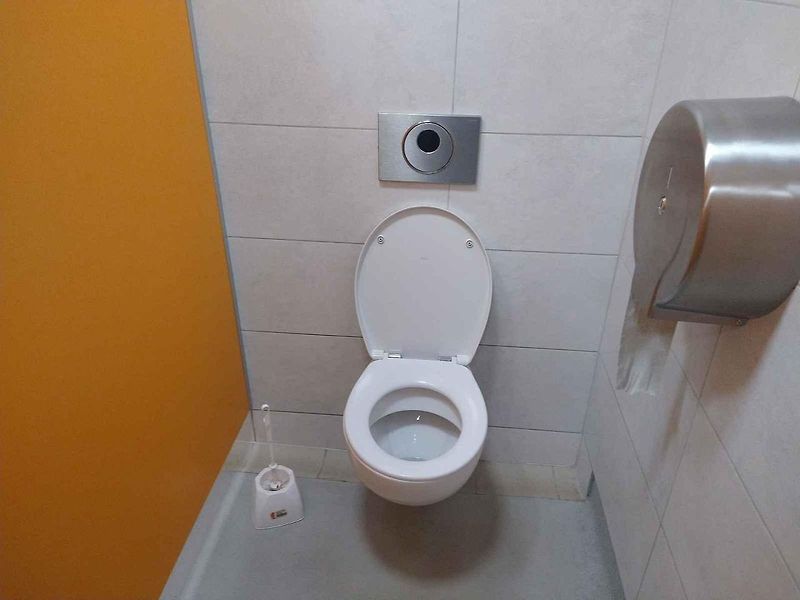 Polské odpočívky nejsou nikterak omšelé.