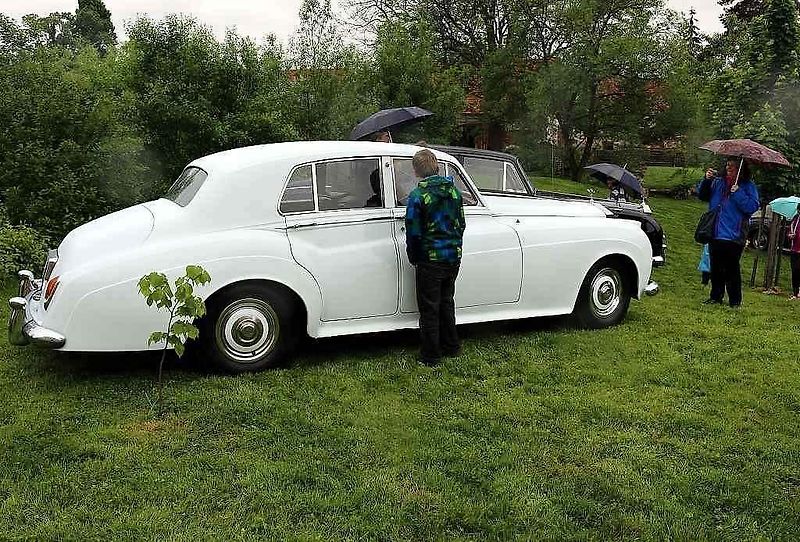 Sraz luxusních vozů Rolls-Royce a Bentley.