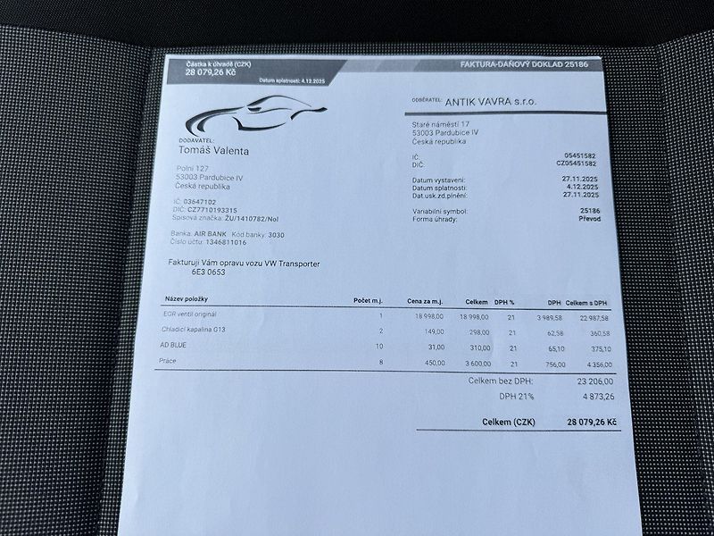 Volkswagen Transporter (2019) 2.0TDi Klima 5Míst Bluetooth - fotka 32 z 49
