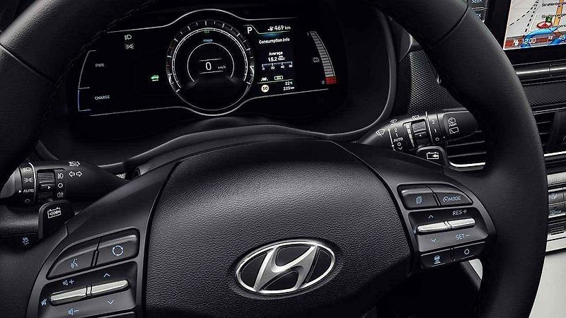 Hyundai Kona Electric.