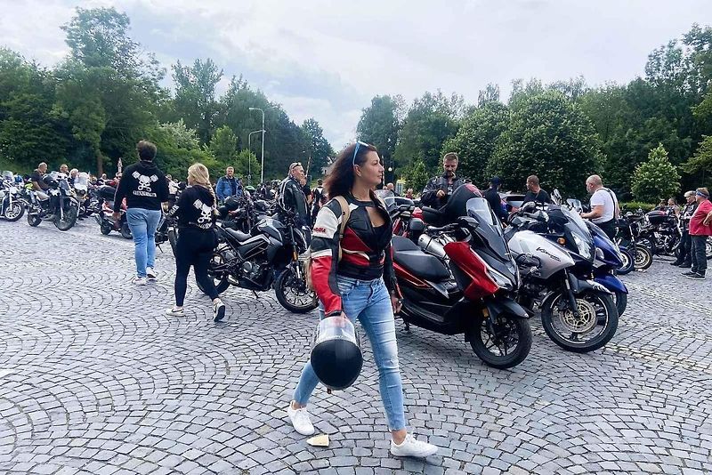Žehnání motorkářům Orlová, 7. 6. 2025