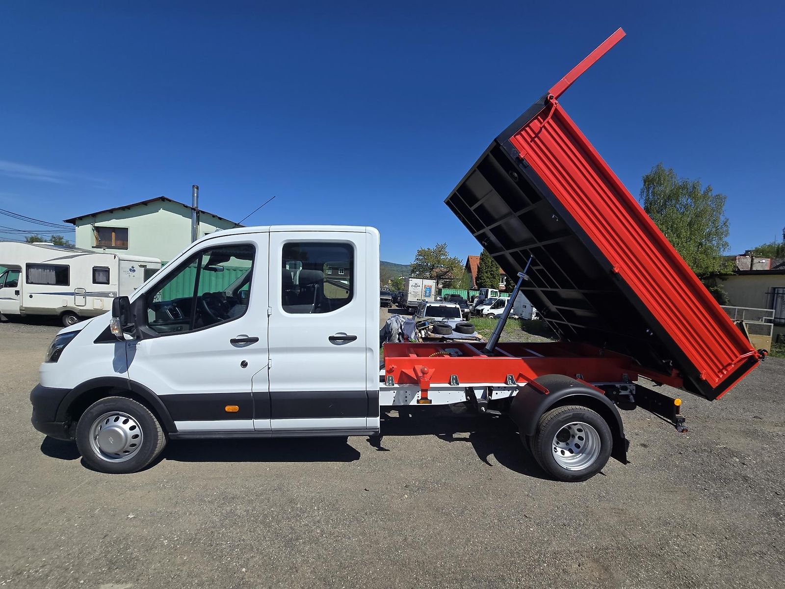 Ford Transit DOUBLECAB! SKLÁPĚČ!! — foto 11
