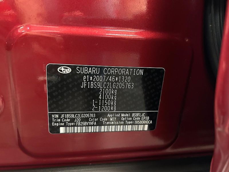 Subaru Outback (2020) 2.5 COMFORT kuze 2020 - fotka 22 z 32