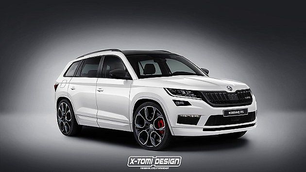 Představa Škody Kodiaq RS.
