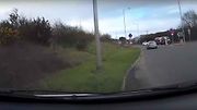 Záběry z palubní kamery zveřejněné policií.
