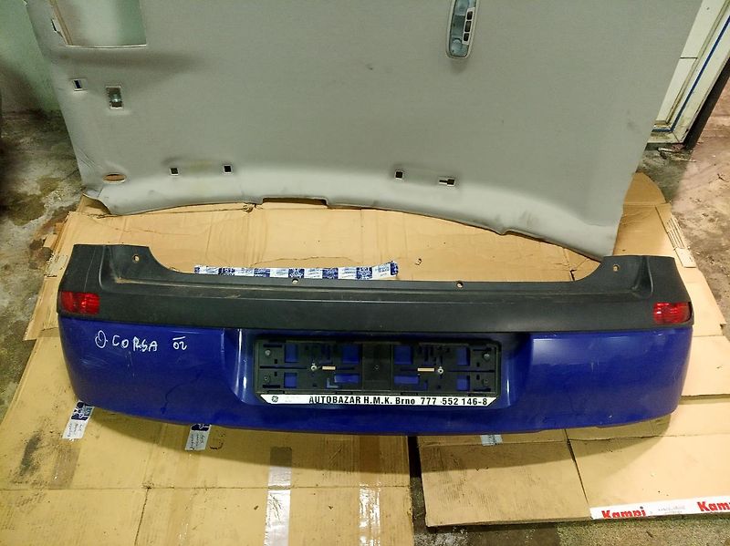 Opel Corsa C - zadní nárazník 2000 - 2006 - fotka 1 z 3