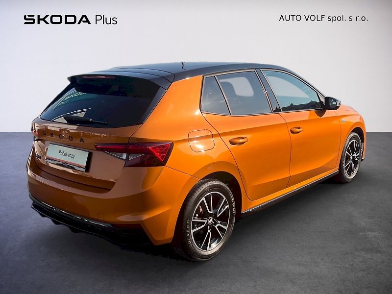 Škoda Fabia (2025) Monte Carlo 1.0TSi 85kW 7°auto - fotka 2 z 31