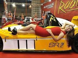 Eva Decastelo na Autosalonu v Brně