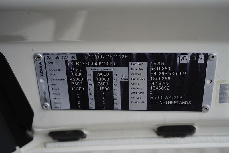 Scania (2021) R 500 / EURO 6 / ACC / RETARDE - fotka 11 z 50