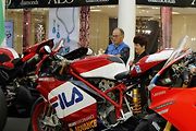 Výstava motocyklů Ducati je k vidění v obchodním centru Olympia Brno v Modřicích. Návštěvníci centra si mohou prohlédnout celkem šestatřicet exponátů, od nejstaršího z roku 1949 po nejnovější.