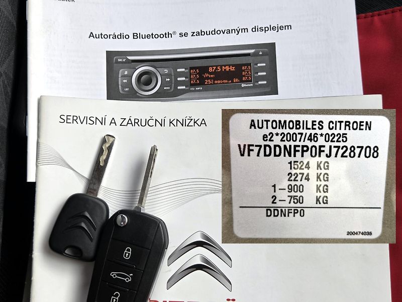 Citroën C-Elysée původ ČR, 1.maj SERV.KNIHA     - fotka 5 z 37