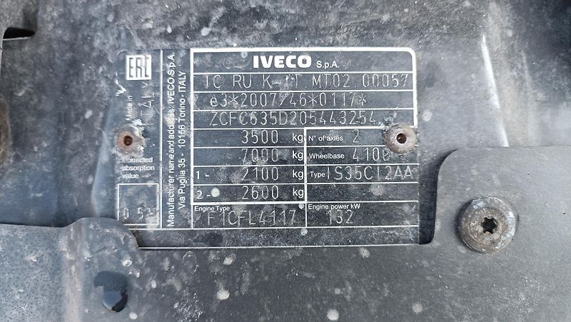 Iveco Daily 35C18 3,0D valník,plachta,čelo - fotka 19 z 20