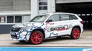 Škoda Kodiaq RS na Nürburgringu.