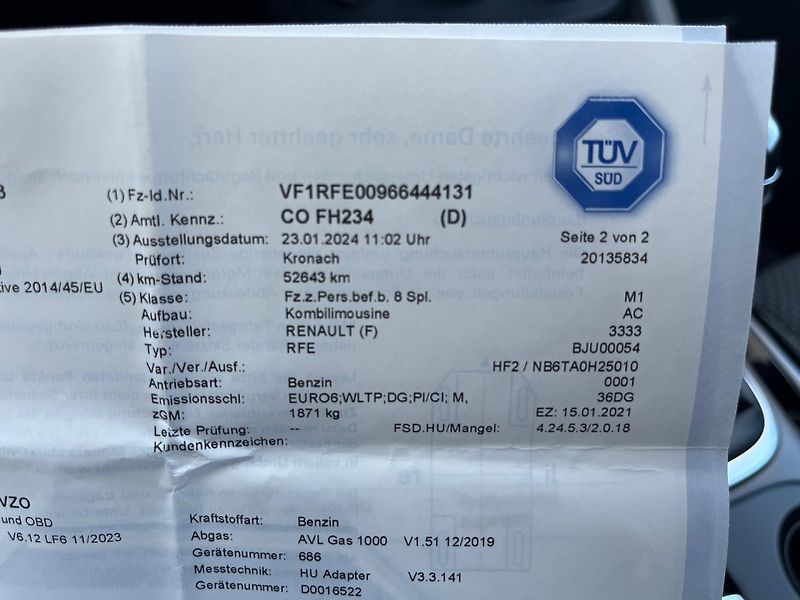 Renault Kadjar (2021) 1.3 TCe NAVI Top Stav - fotka 16 z 20
