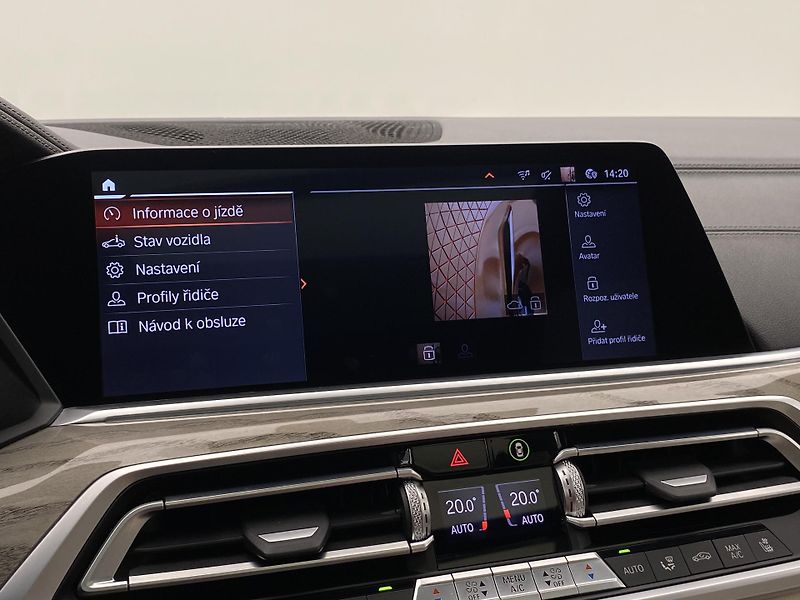 BMW X7 xDRIVE 30d M-PAKET CZ 6míst - fotka 49 z 88