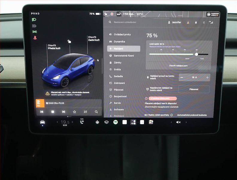 Tesla Model Y (2023) Long Range AWD 79kWh, SoH 91% - fotka 11 z 22
