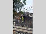 Most v Mojžíři na výpadovce na Děčín prochází rekonstrukcí.