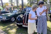 Přehlídka silničních veteránů a historických plavek v Hobbyparku, Bohumín, 2. 8. 2025