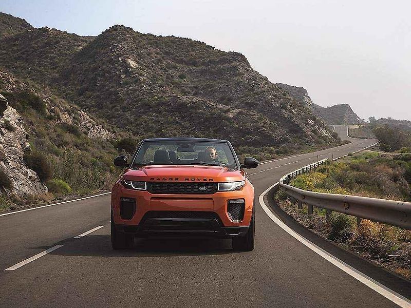 Range Rover Evoque Convertible.