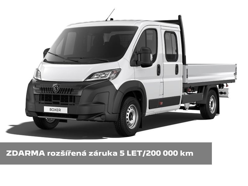 Peugeot Boxer (2026) Valník dvoukabina 4350 L4 BHDi - fotka 1 z 5