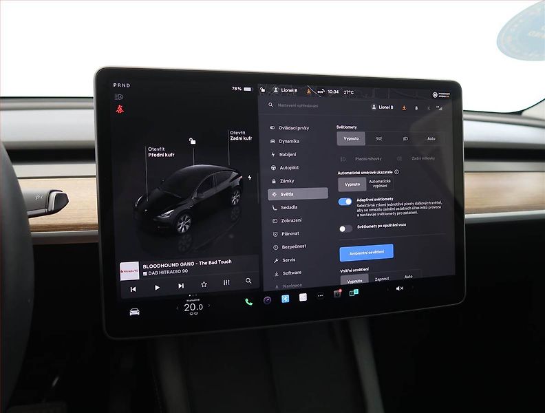 Tesla Model Y (2023) Long Range AWD 79kWh, SoH 95% - fotka 23 z 33