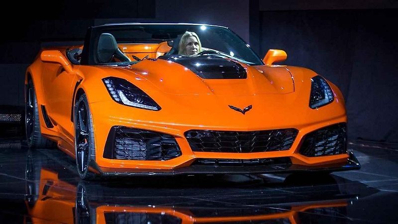 Chevrolet Corvette ZR1 Convertible.