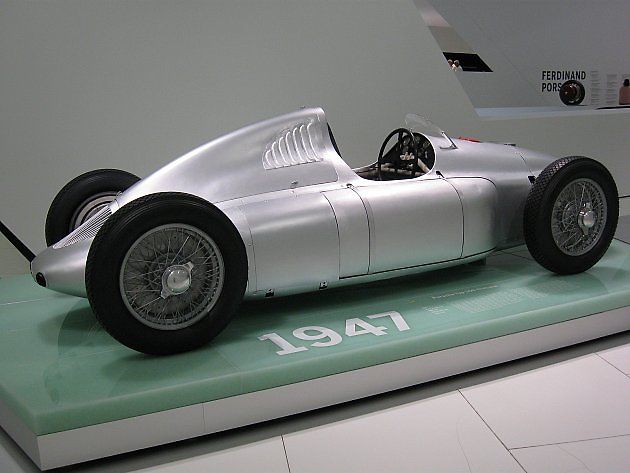 Cisitalia - Porsche 360 z roku 1947., zdroj: Wikimedia Commons, CC BY-SA 3.0