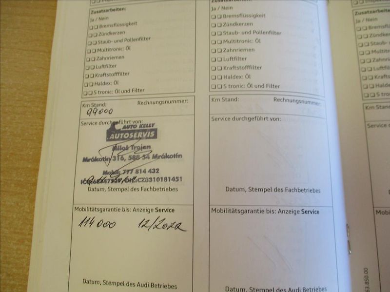 Audi A4 Avant 2,0 TDI, quattro, servis - fotka 44 z 45