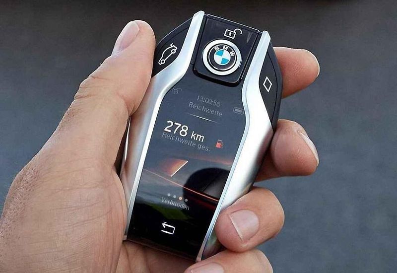 Chytrý klíč BMW.