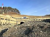 Žehnání svaté Barbory na stavbě tunelu Homole na budoucí dálnici D35 u Vysokého Mýta